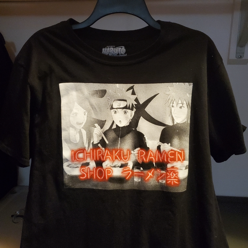 Naruto Anime TShirt Unisex Large